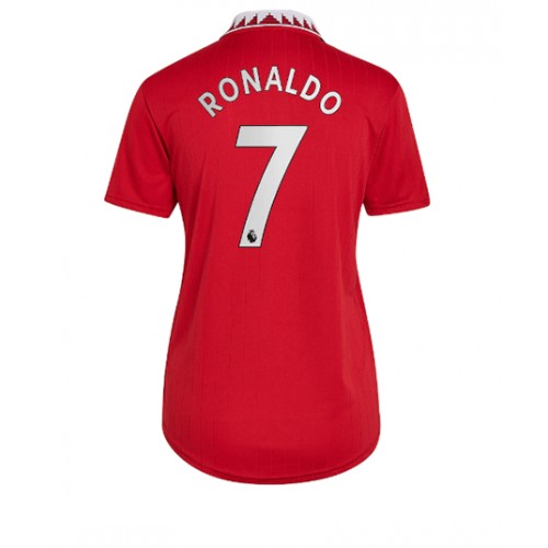 Manchester United Cristiano Ronaldo #7 Hjemmedrakt Kvinner 2022-23 Kortermet Manchester United Cristiano Ronaldo #7 Hjemmedrakt Kvinner 2022-23 Kortermet